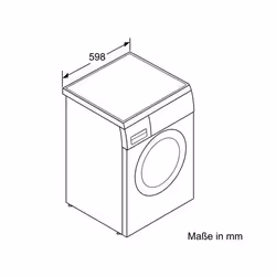 Bosch WAQ28461GB washing machine Front-load 8 kg 1400 RPM White