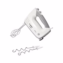 Bosch MFQ36400, Hand mixer, Grey, White, 1.3 m, CE, VDE, 450 W, 220 - 240 V