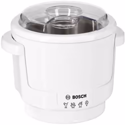 Bosch MUZ5EB2, White, Plastic, Bosch MUM5, 180 mm, 180 mm, 180 mm
