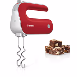 Bosch MFQ40303 mixer Hand mixer 500 W Red, Silver