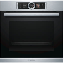 Bosch Serie 8 HBG6764S1 oven 71 L 3650 W Black, Stainless steel