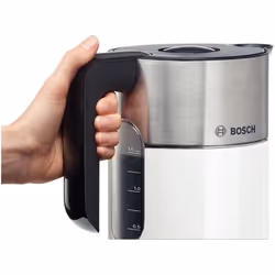 Bosch TWK8611P electric kettle 1.5 L 2400 W Anthracite, Stainless steel, White - Additional view 4