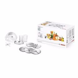 Bosch MUZ5VL1, Stainless steel, White, Stainless steel, MUM5