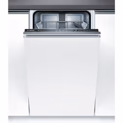 Bosch SPV40C20GB, Fully built-in, Slimline (45 cm), Black, Stainless steel, Buttons, 9 place settings, 52 dB