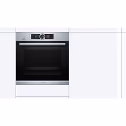 Bosch Serie 8 HBG6764S6B oven 71 L Black, Stainless steel