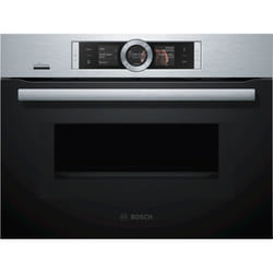 Bosch Serie 8 CMG676BS6B oven 45 L Black, Stainless steel