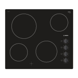 Bosch Serie 2 PKE611CA1E hob Black Built-in Ceramic 4 zone(s)