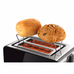 Bosch TAT7203 toaster 2 slice(s) 1050 W Black, Stainless steel - Additional view 4