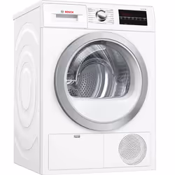 Bosch Serie 6 WTG86402GB, Freestanding, Front-load, Condensation, White, Rotary, Touch, Right