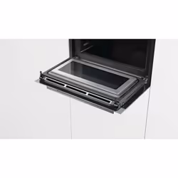 Siemens iQ700 45 L 3600 W Black, Stainless steel