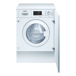 Siemens iQ500 WK14D541GB washer dryer Freestanding Front-load White