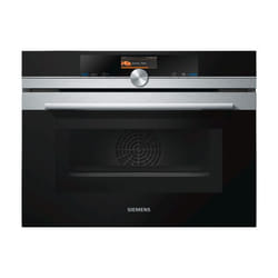 Siemens CM676G0S1 oven 45 L Black, Stainless steel