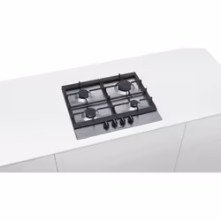 Siemens EC6A5PB90 hob Black, Stainless steel Built-in Gas 4 zone(s)