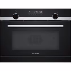 Siemens iQ500, Built-in, Solo microwave, 36 L, 10000 W, Built-in display, LCD