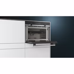 Siemens iQ500 Stainless steel Solo microwave Built-in 36 L 10000 W