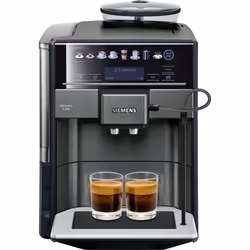 Siemens EQ.6 plus TE657319RW, Espresso machine, 1.7 L, Coffee beans, Ground coffee, Built-in grinder, 1500 W, Black, Grey