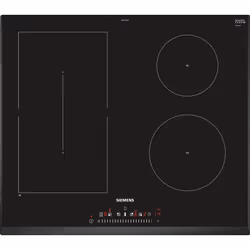 Siemens iQ500 ED651FSB5E, Black, Built-in, 60 cm, Zone induction hob, Ceramic, 4 zone(s)