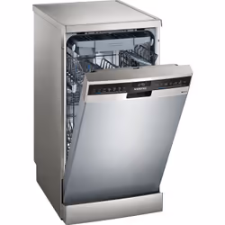 Siemens SR23EI28ME, Freestanding, Slimline (45 cm), Stainless steel, 1.75 m, 1.65 m, 2.05 m