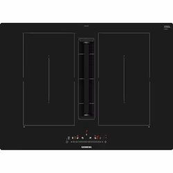 Siemens iQ500 ED711FQ15E, Black, Built-in, 70 cm, Zone induction hob, Glass-ceramic, 4 zone(s)