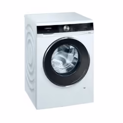 Siemens iQ500 WN44G290GB, Front-load, Freestanding, White, Left, Black, Black