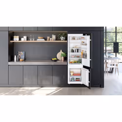 Siemens iQ100 KI87VNSF0G fridge-freezer Built-in 270 L F White