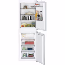 Siemens iQ100 KI85NNFF0G, 249 L, SN-ST, 39 dB, 5.5 kg/24h, F, White