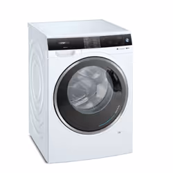 Siemens iQ700 WD4HU541GB, Front-load, Freestanding, White, Left, Touch, 65 L