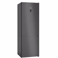 Siemens iQ300 KG49NXXCF, 440 L, No Frost (fridge), 11 kg/24h, C, Fresh zone compartment, Black, Stainless steel