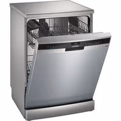 Siemens iQ300 SN23HI00KG, Freestanding, Full size (60 cm), Stainless steel, Black, 1.75 m, 1.65 m