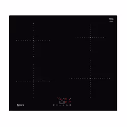 Neff T36FB40X0, Black, Built-in, 60 cm, Zone induction hob, 4 zone(s), 4 zone(s)
