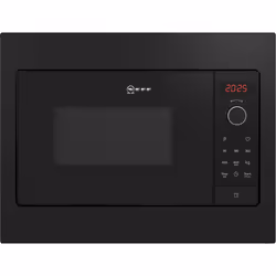 Neff HLAWG25S3, Built-in, Solo microwave, 20 L, 800 W, Built-in display, LED