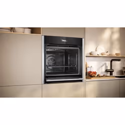 Neff N 70 B54CR71N0B oven 71 L Black, Stainless steel - Additional view 4