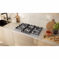 Neff T27CIQ8N0 hob Black, Stainless steel Built-in 75 cm Gas 5 zone(s) - Additional view 4
