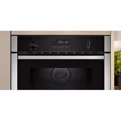 Neff N 50 C1AMG84N1B oven 44 L Black, Stainless steel