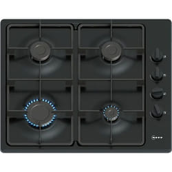Neff T26BKP6S0 hob Black Built-in 58 cm Gas 4 zone(s)