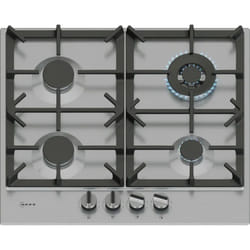 Neff T26CIH8N0 hob Black, Stainless steel Built-in 60 cm Gas 4 zone(s)