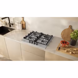 Neff T26CIH8N0 hob Black, Stainless steel Built-in 60 cm Gas 4 zone(s) - Additional view 4