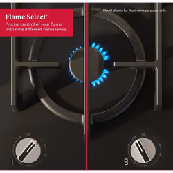 Neff T26CIH8N0 hob Black, Stainless steel Built-in 60 cm Gas 4 zone(s) - Additional view 6
