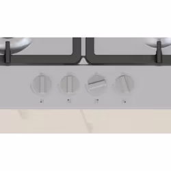 Neff T26GKH8N0 hob Black, Stainless steel Built-in 60 cm Gas 4 zone(s)