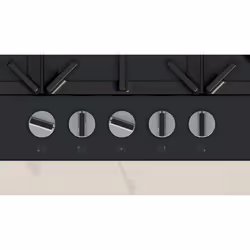 Neff T27CIQ8S0 hob Black Built-in 75 cm Gas 5 zone(s)