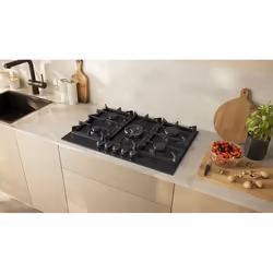 Neff T27CIQ8S0 hob Black Built-in 75 cm Gas 5 zone(s) - Additional view 4