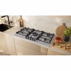 Neff T29CIR8N0 hob Black, Stainless steel Built-in 90 cm Gas 5 zone(s) - Additional view 4