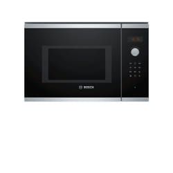 Bosch Serie 4 BEL553MS0B microwave Black, Silver, Stainless steel Grill microwave Built-in 25 L 900 W
