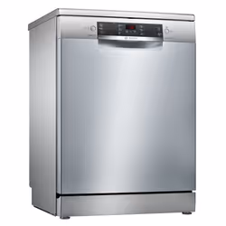 Bosch Serie 4 SMS46II01G, Freestanding, Full size (60 cm), Silver, Silver, Touch, LED