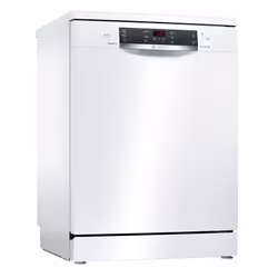 Bosch Serie 4 SMS46JW09G, Freestanding, Full size (60 cm), White, White, Touch, LED