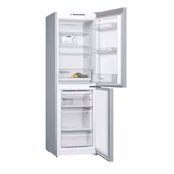 Bosch Serie 2 KGN34NLEAG fridge-freezer Freestanding 300 L E Grey, Stainless steel - Additional view 4