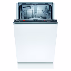 Bosch Serie 2 SPV2IKX10E, Fully built-in, Slimline (45 cm), Black, 1.75 m, 1.65 m, 2.05 m