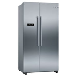 Bosch Serie 4 KAN93VIFPG side-by-side refrigerator Freestanding 580 L F Stainless steel