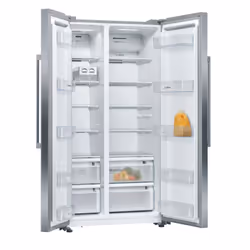 Bosch Serie 4 KAN93VIFPG side-by-side refrigerator Freestanding 580 L F Stainless steel