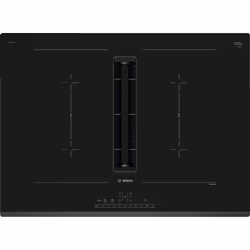 Bosch Serie 6 PVQ731F15E, Black, Built-in, 70 cm, Zone induction hob, Ceramic, 4 zone(s)